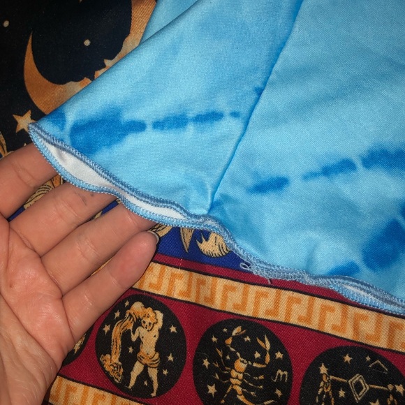 blue tie dye soft king skirt 🦋 - Picture 2 of 3